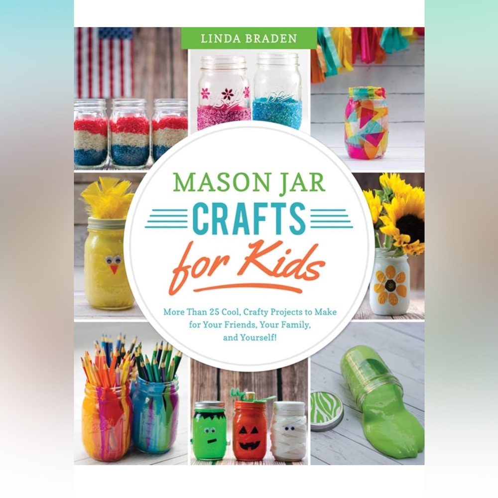 ✨NEW✨ Mason Jar Crafts for Kids Book